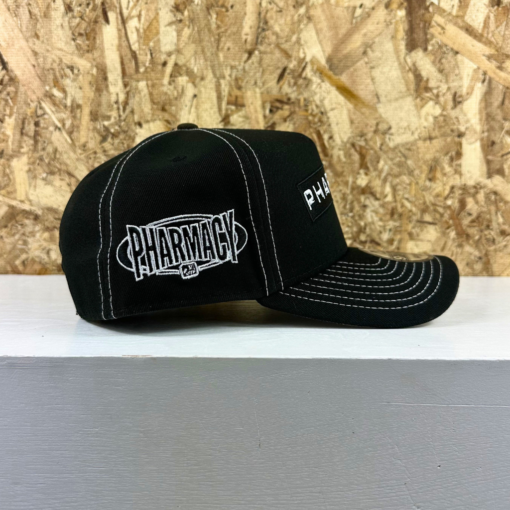 Punch Label New Era 9Forty Snapback Hat - Black