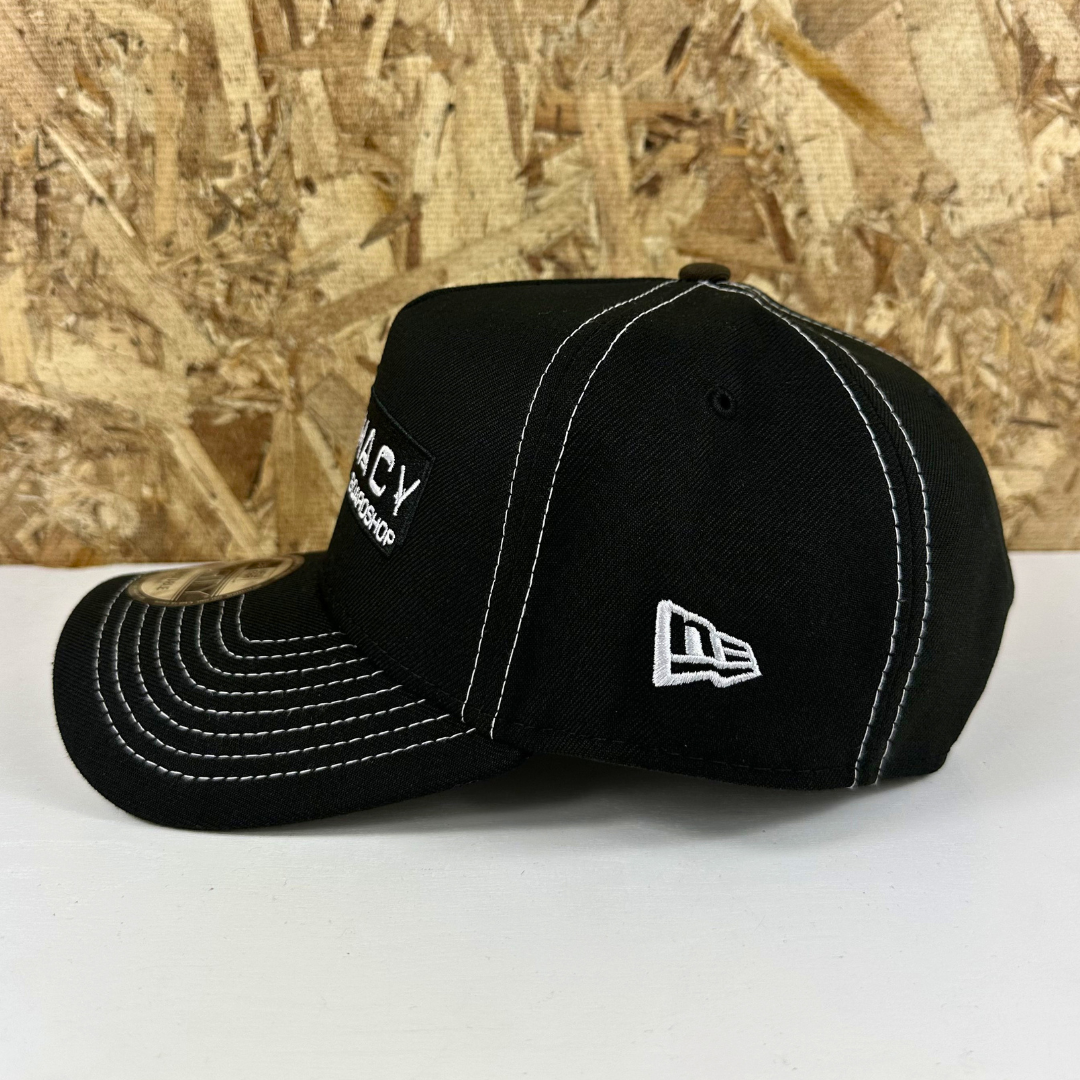 Punch Label New Era 9Forty Snapback Hat - Black