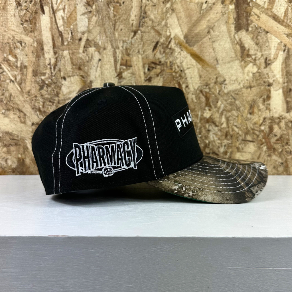 Punch Label New Era 9Forty Snapback Hat - Black/Realtree Camo