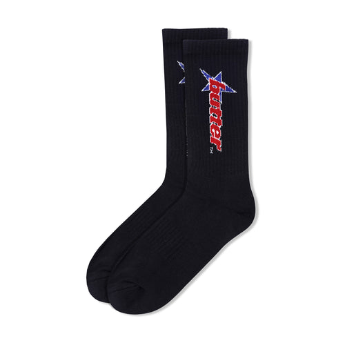 Butter Racer Socks (Black)