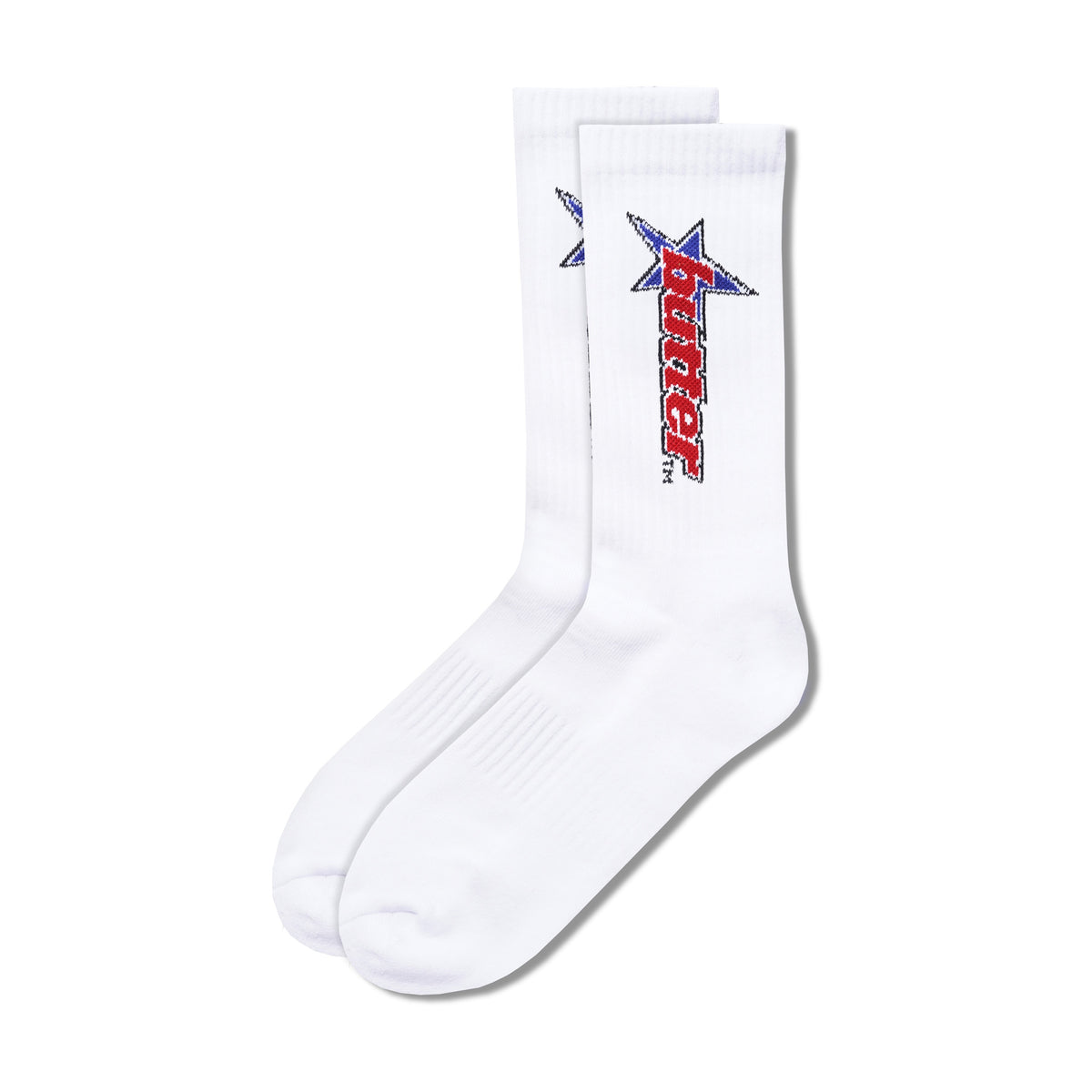 Butter Racer Socks (White)