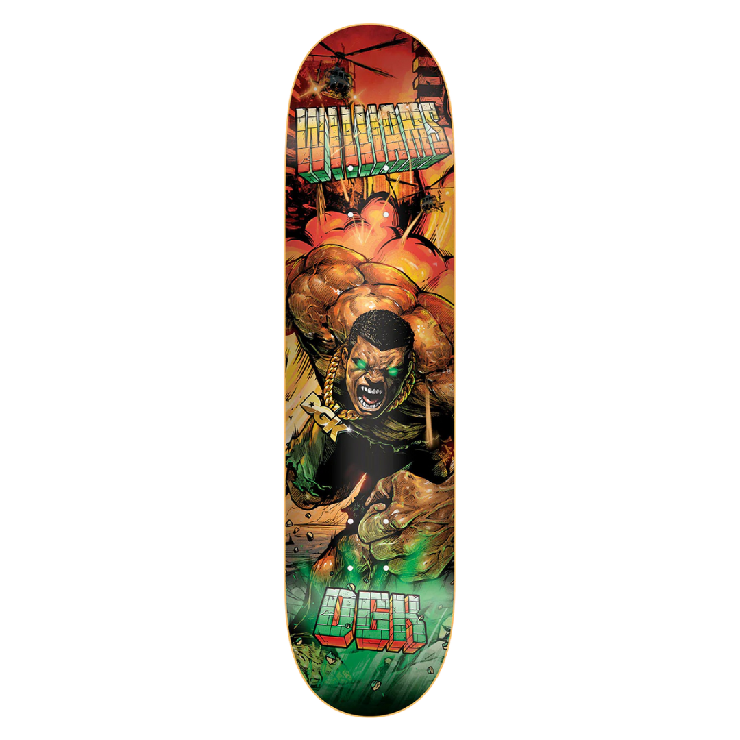 DGK Rage Williams Deck Multi - 8.38