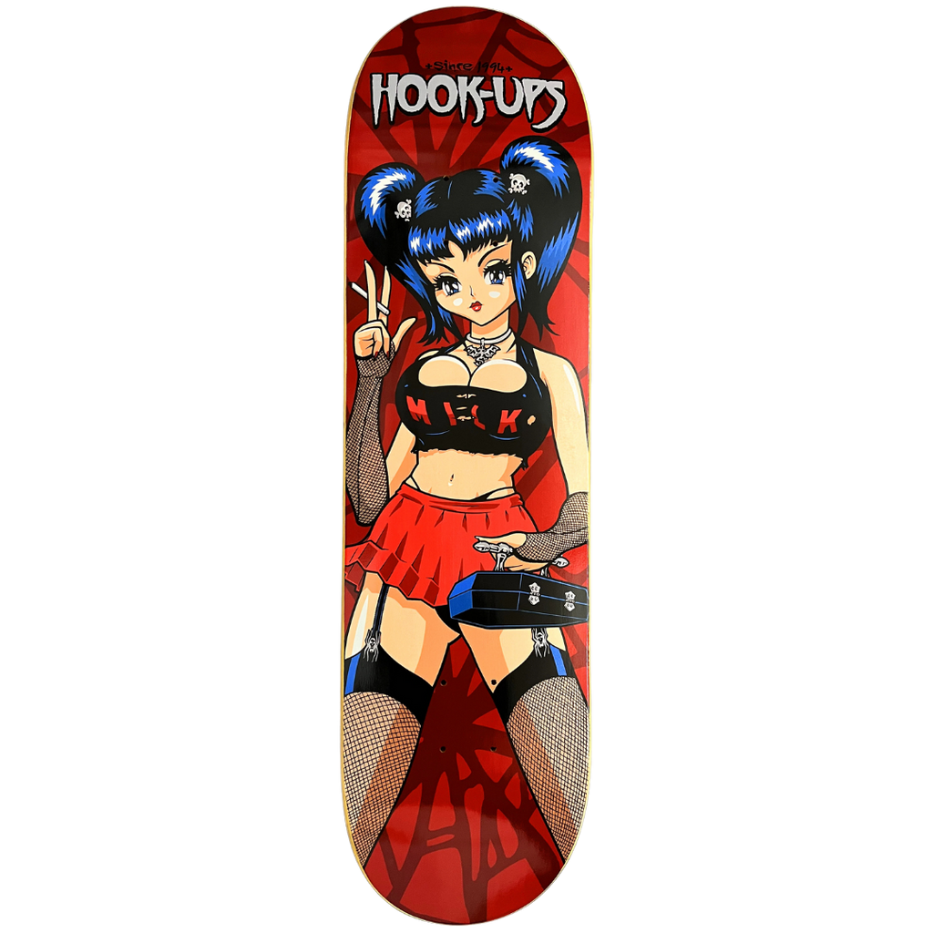 Hook-Ups Raven Deck - 8.25