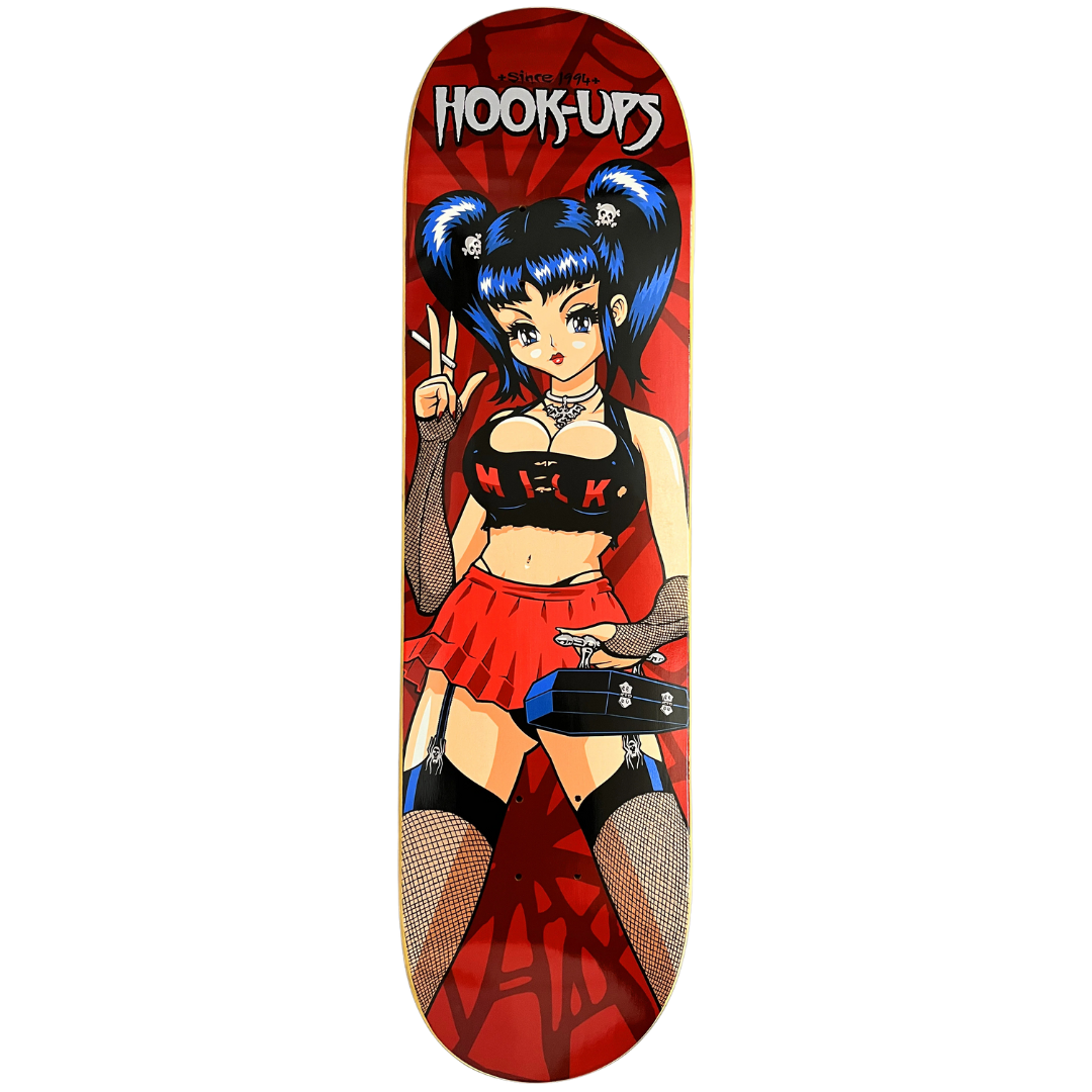 Hook-Ups Raven Deck - 8.25