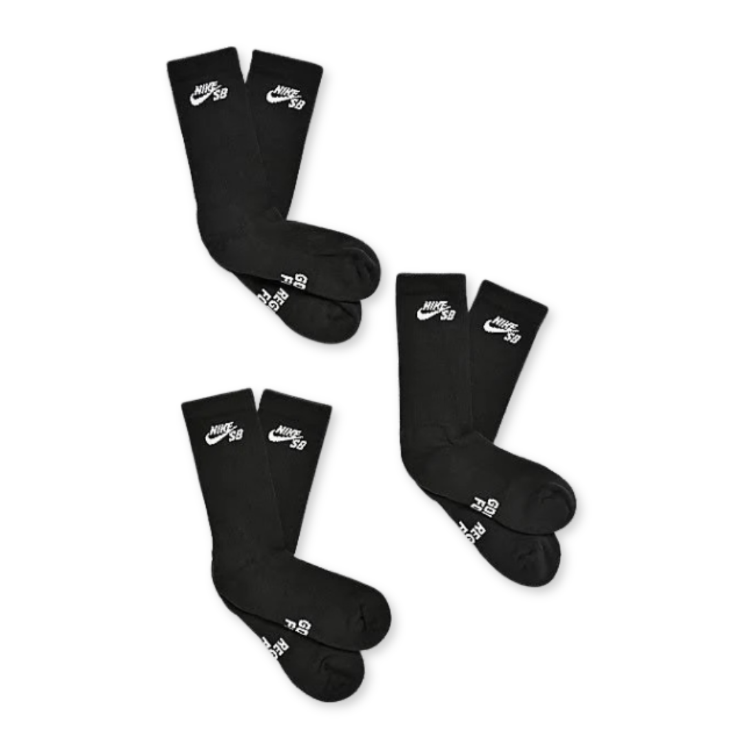Nike SB Everyday Elevated Skate Socks 3pk