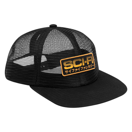 Sci-Fi Corporate Mesh Hat (Black)