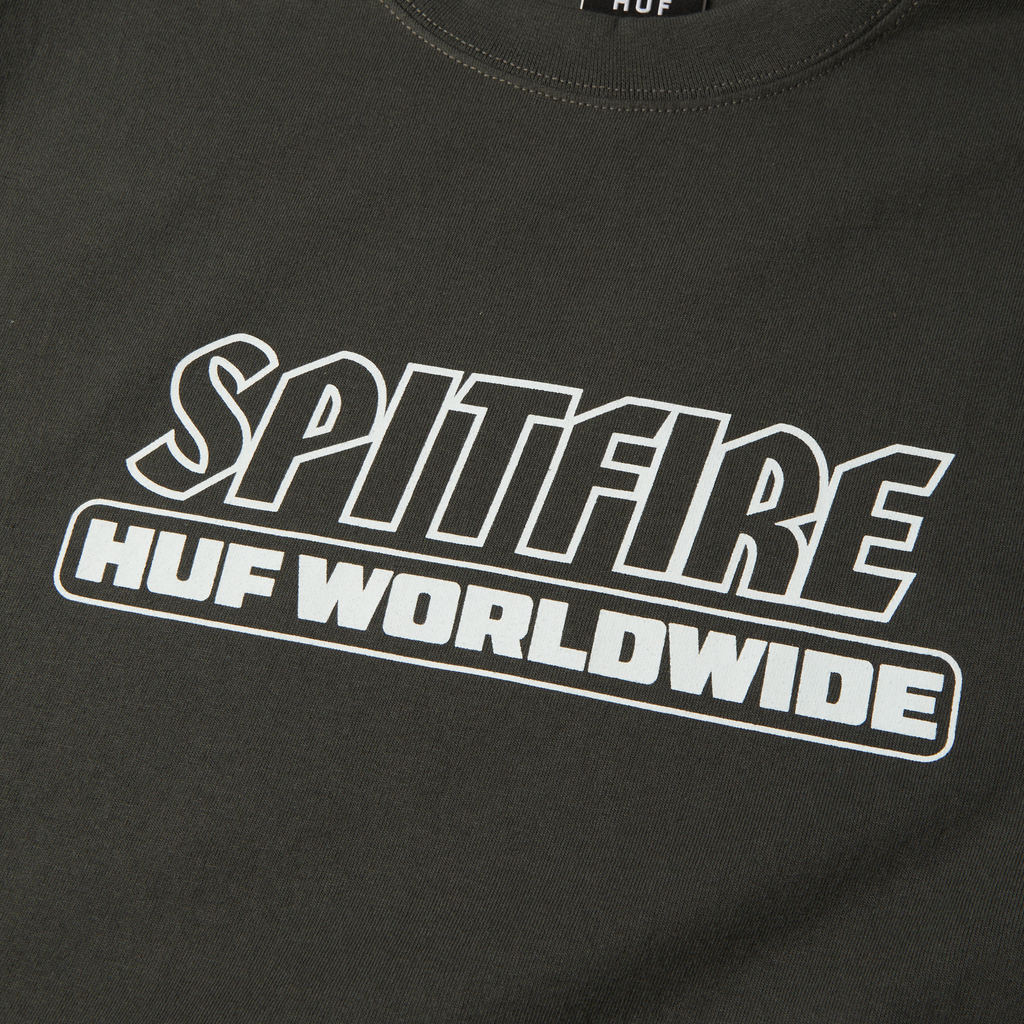 HUF x Spitfire Burn SS Heavyweight Tee