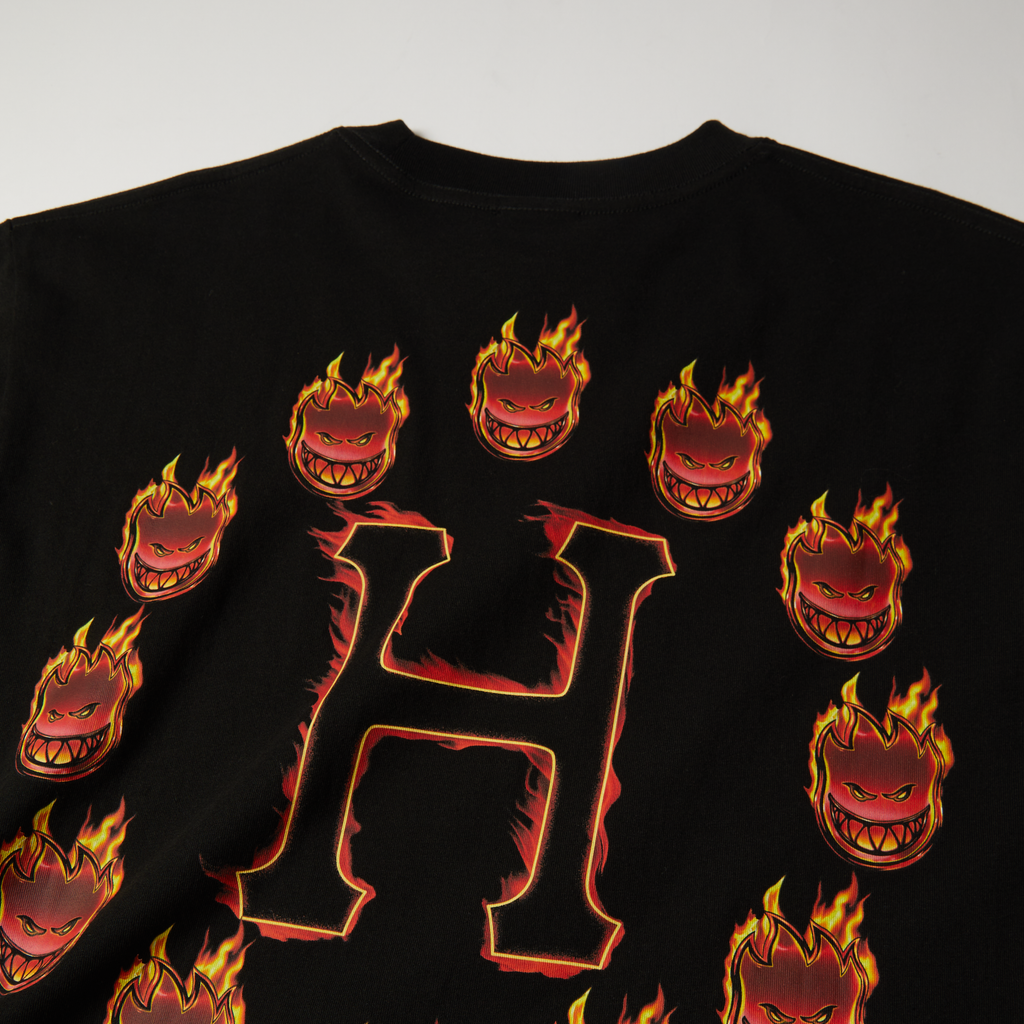 HUF x Spitfire Flame Galaxies Tee