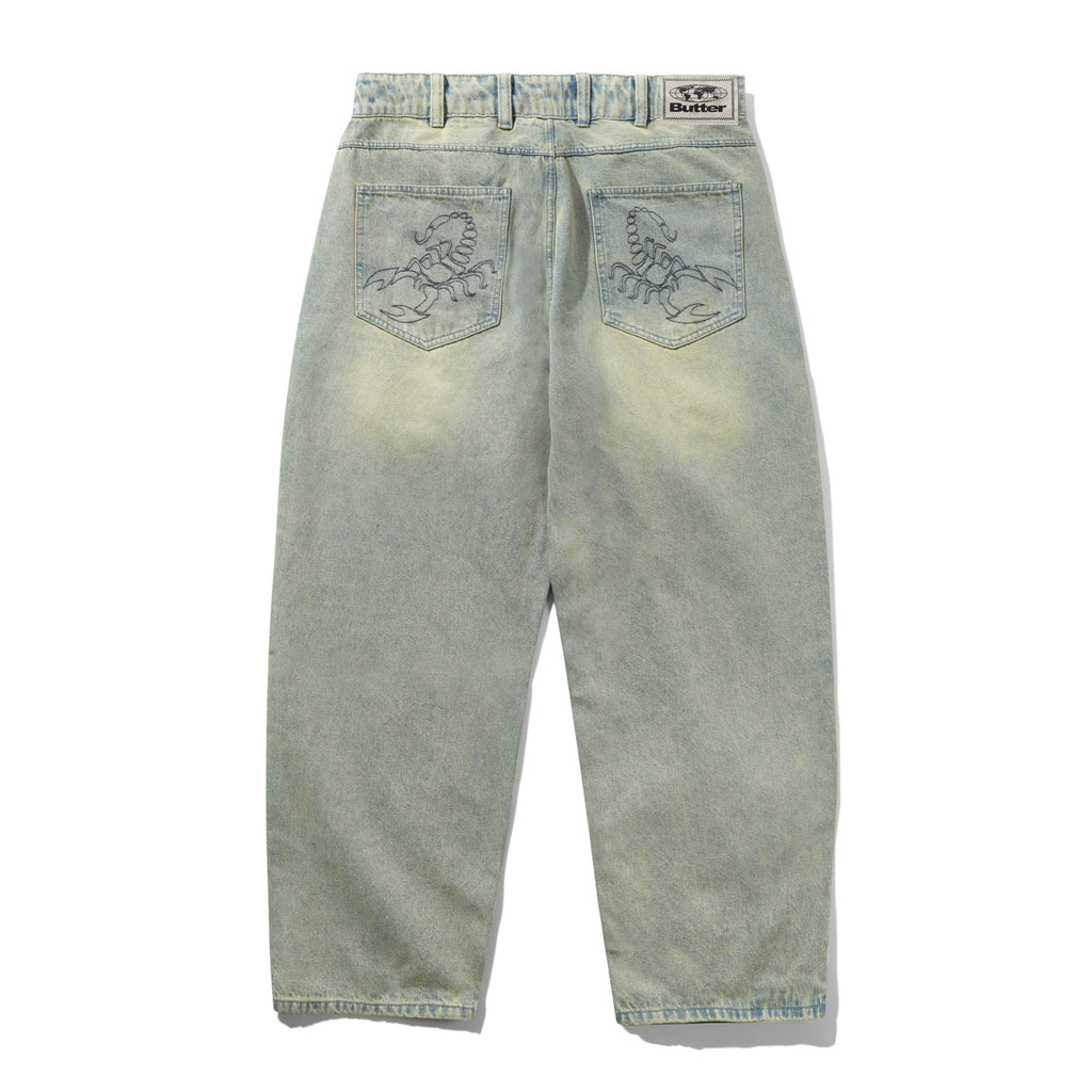 Butter Scorpion Stitch Denim Jeans