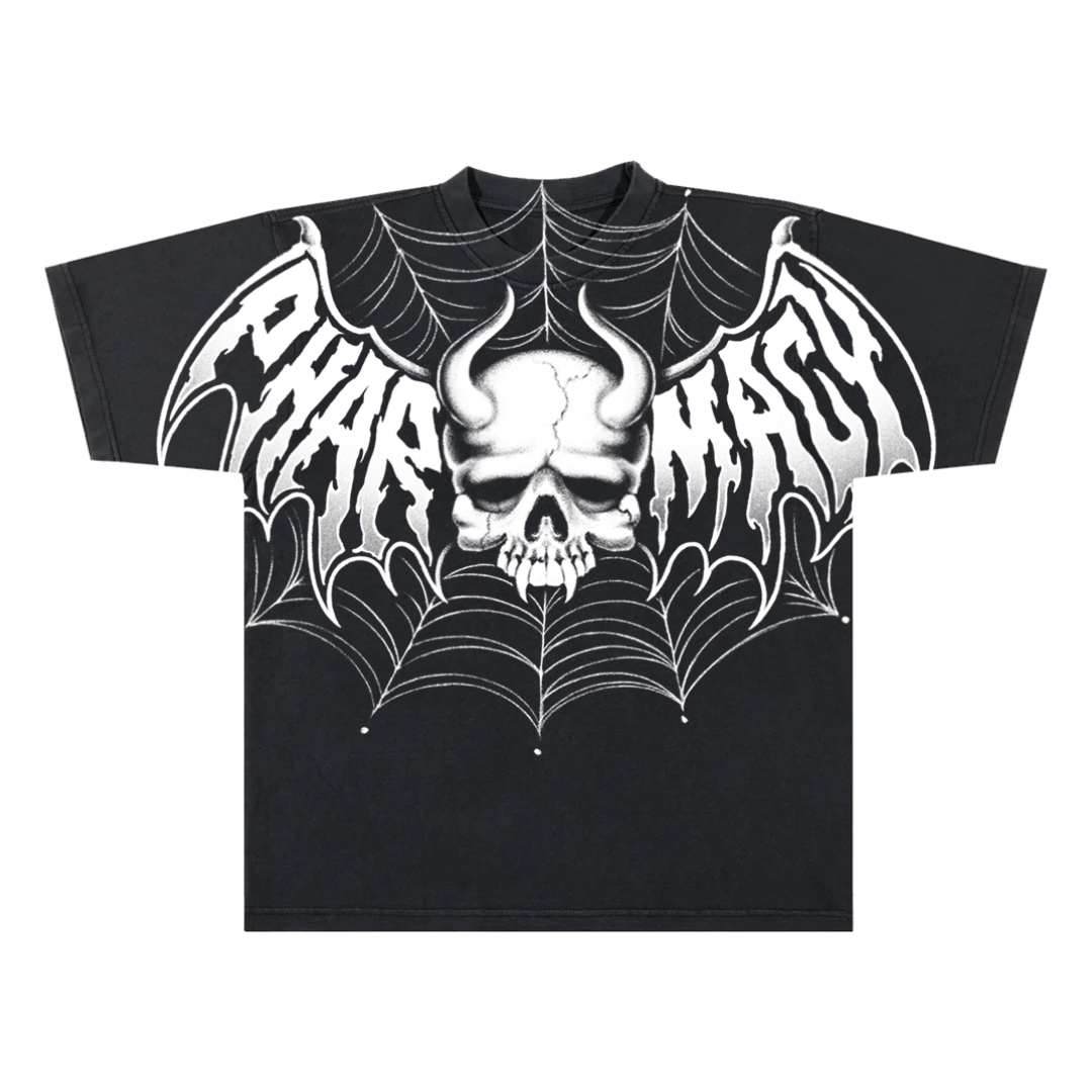 Pharmacy Scramz Skull Heavyweight Tee