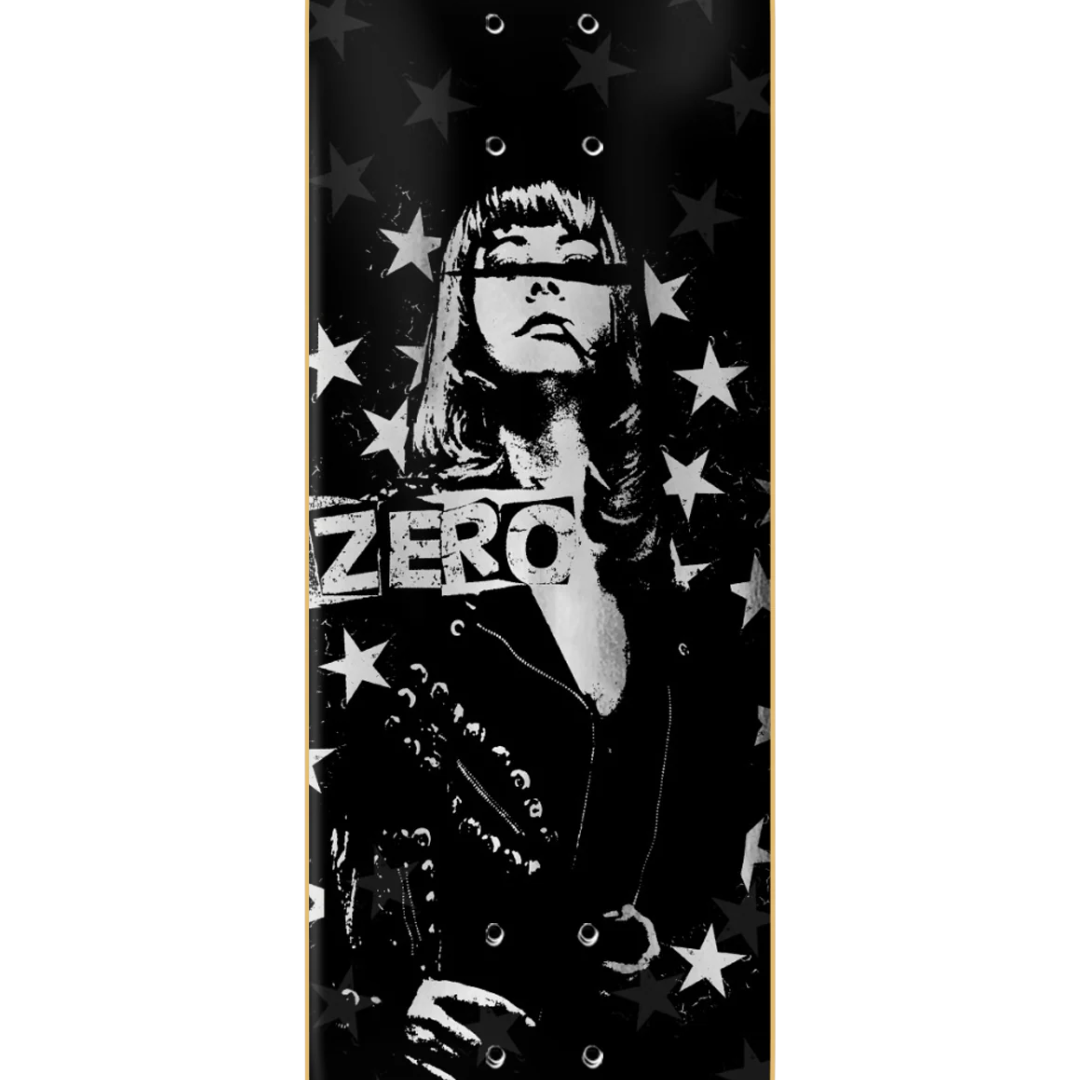 Zero Kiss Off Deck (Silver Foil) - 8.5