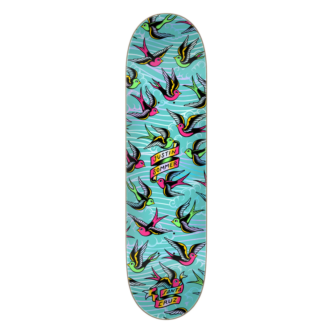 Santa Cruz Sommer Sparrows Deck - 8.0