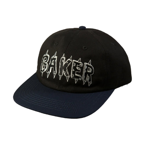 Baker Spike Snapback (Black/Navy)