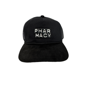 Pharmacy Mini Stacked Suede Trucker