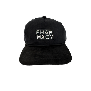 Pharmacy Mini Stacked Suede Trucker