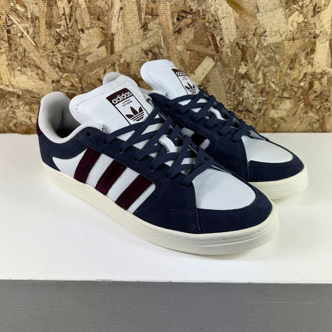 Super Skate Low - Navy/Maroon/White