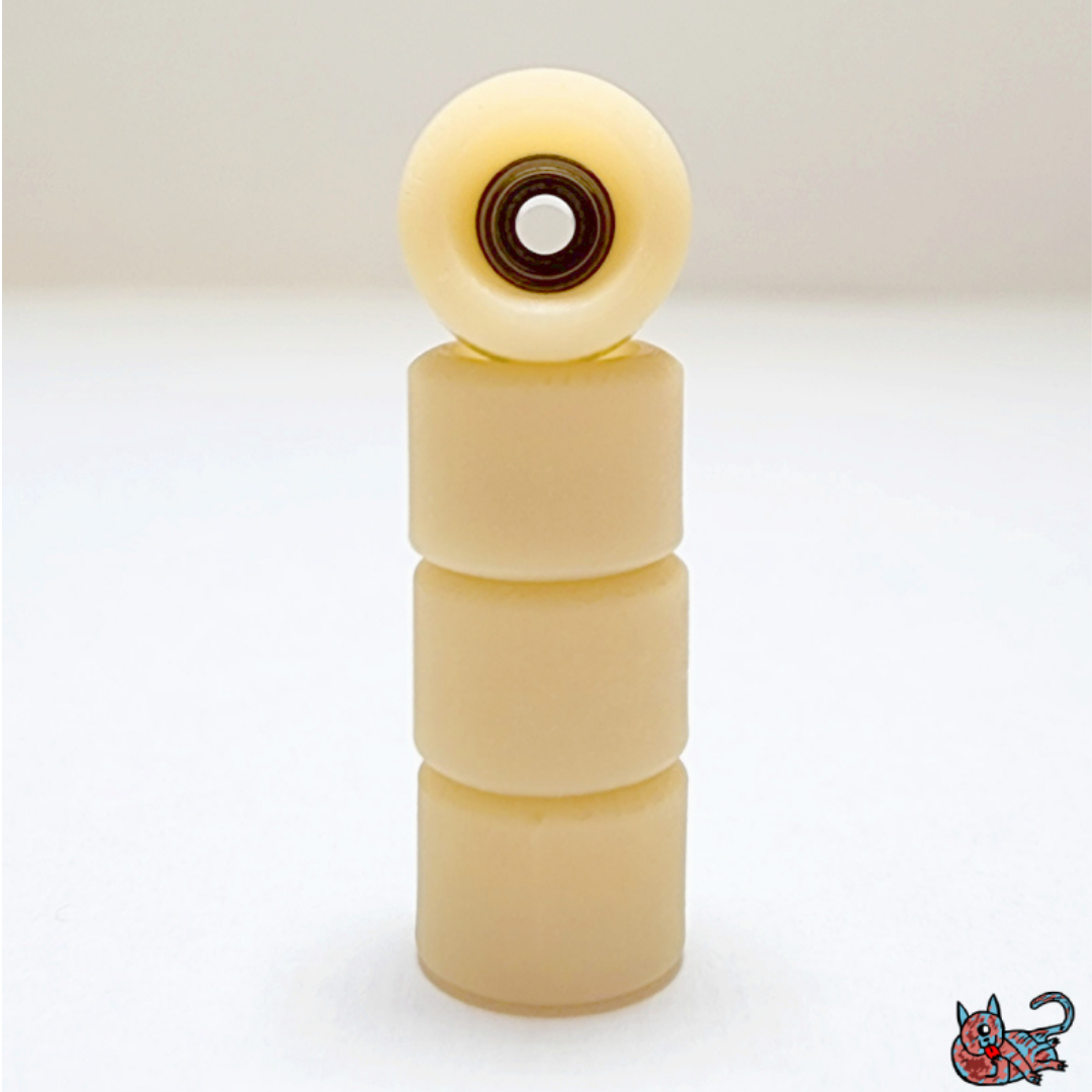 Piro Bowl Mini Fingerboard Wheels Tan