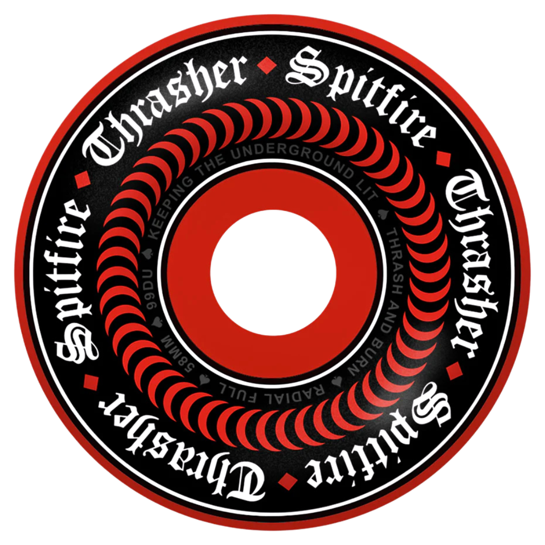 Spitfire x Thrasher Formula Four "Oath" Wheel - 58