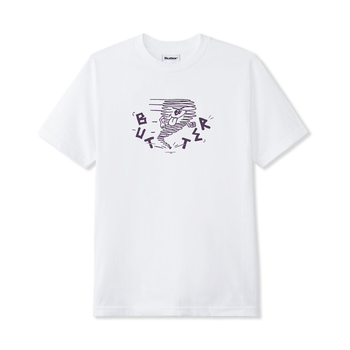 Butter Tornado Tee - White