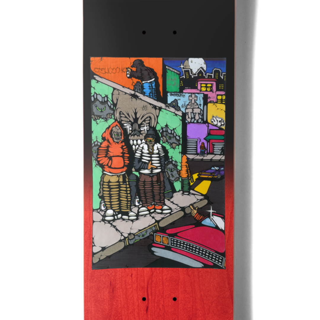 Chocolate Jordan Trahan Fiendin Deck - 8.25