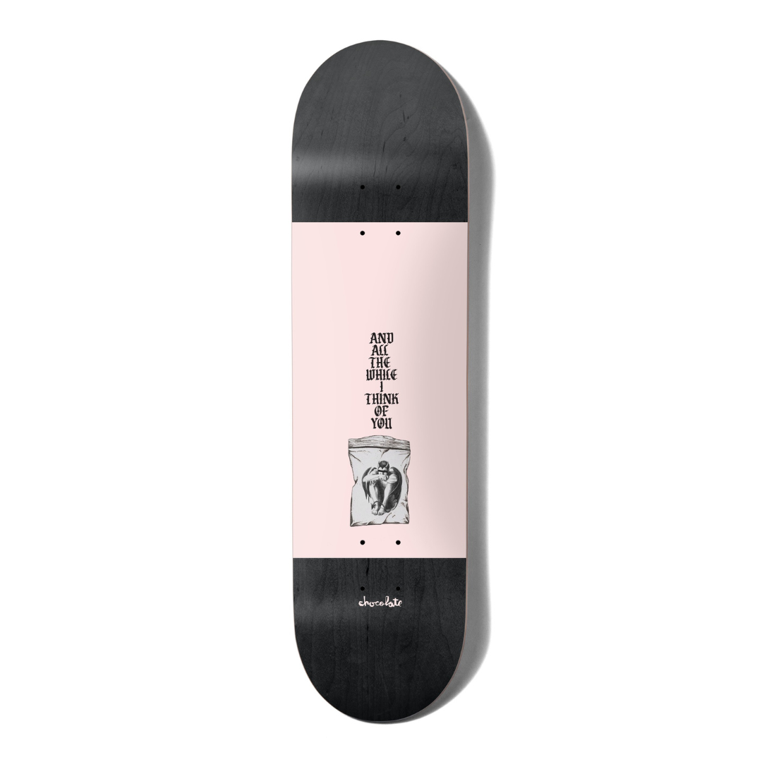 Chocolate Trahan White Lines Deck - 8.25