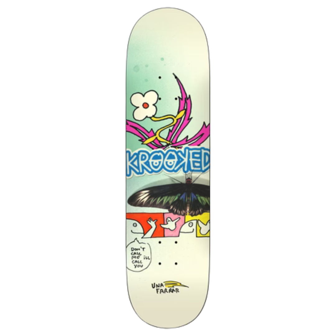 Krooked Una Butterfly Call Deck - 8.5