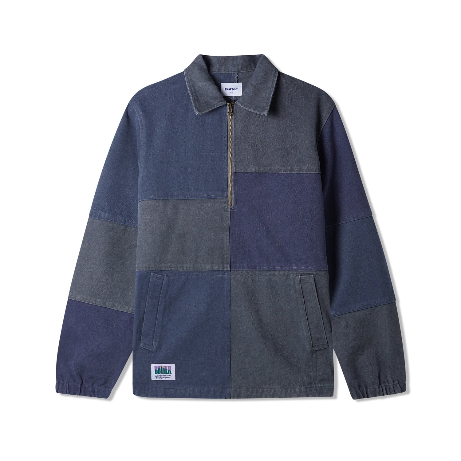 Butter Washed Canvas Patchwork Jacket | Pharmacy Boardshop