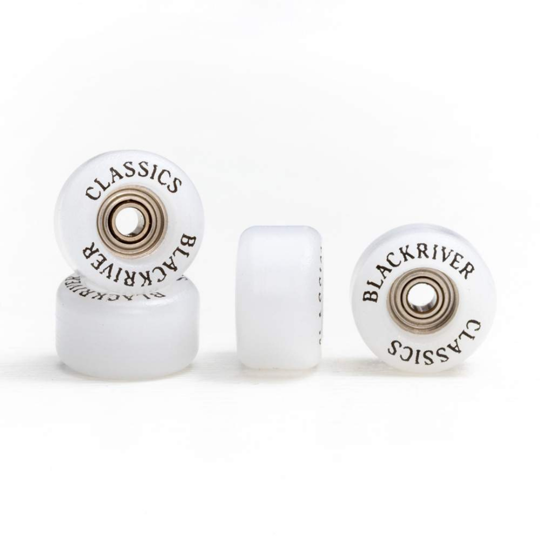 Blackriver Pro Fingerboard Wheels - White Classics