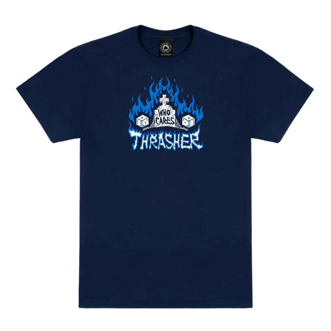 Thrasher x Neckface Who Cares Tee