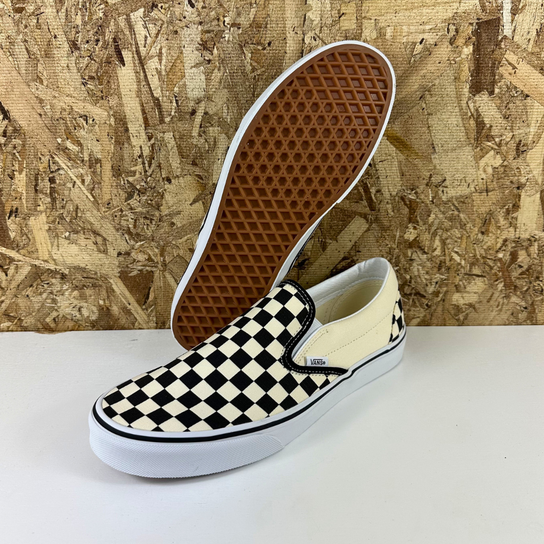Vans Classic Slip-On - Black/White/Check
