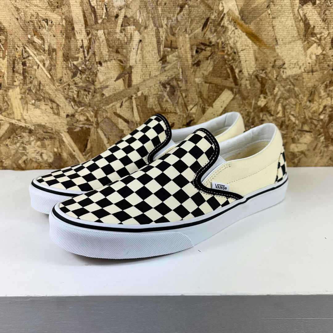 Vans Classic Slip-On - Black/White/Check