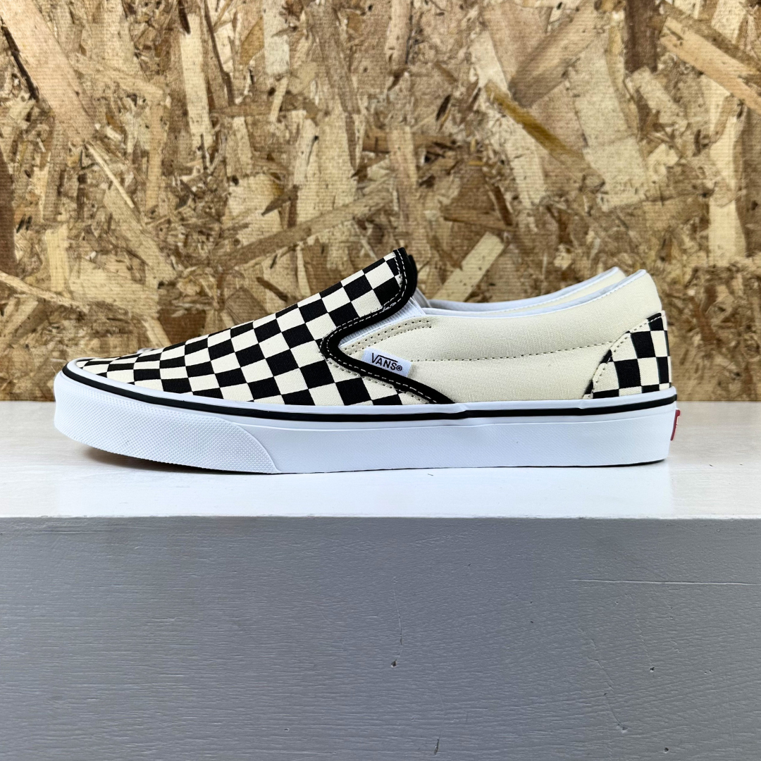 Vans Classic Slip-On - Black/White/Check