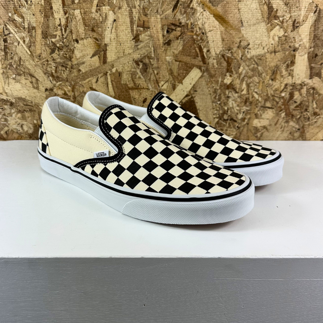 Vans Classic Slip-On - Black/White/Check