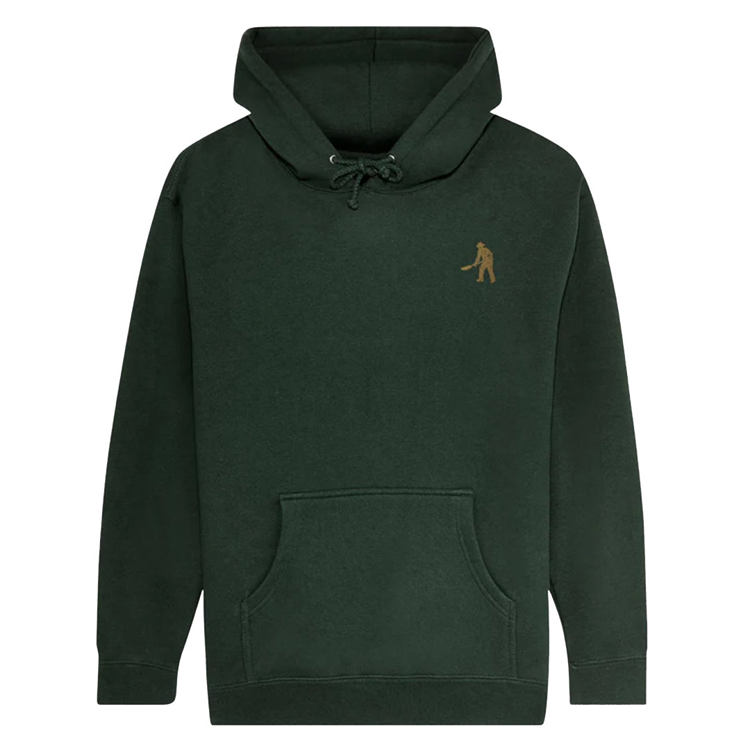 Pass~Port Workers Organic Fleece Hoodie (Bottle Green)