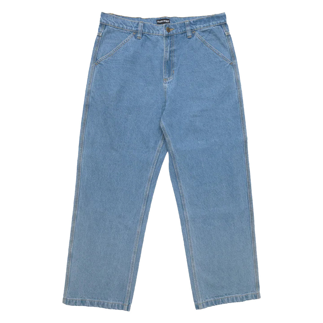 Pass~Port Workers Club Jean (Washed Light Indigo)