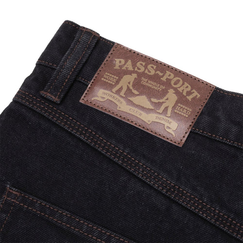 Pass~Port Workers Club Jean (Washed Black)