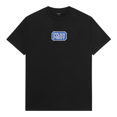 Pass~Port Yearbook Logo Tee (Black)