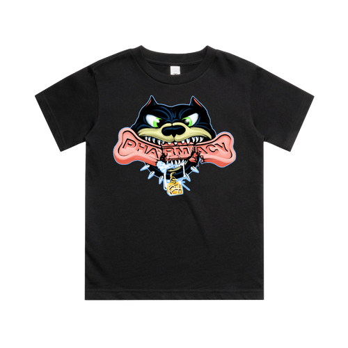 Pharmacy Youth Doggie Tee (Black)