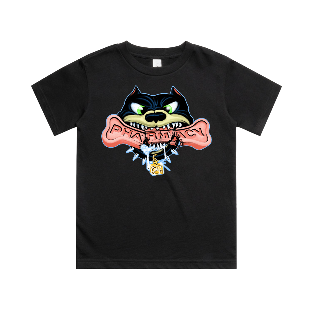 Pharmacy Youth Doggie Tee (Black)