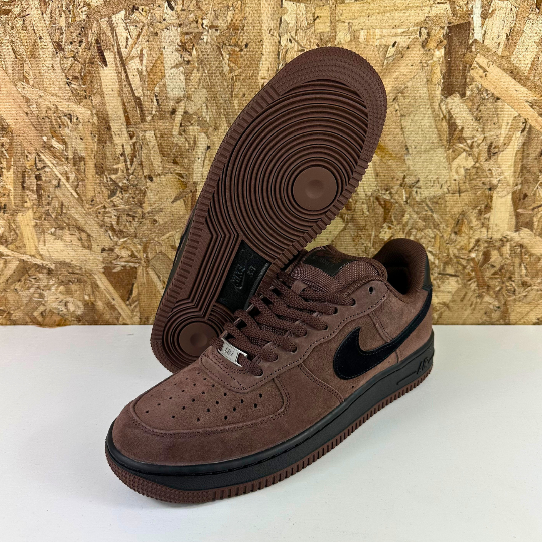 Nike SB Zoom Air Force 1 LT Chocolate/Black Chocolate Clair