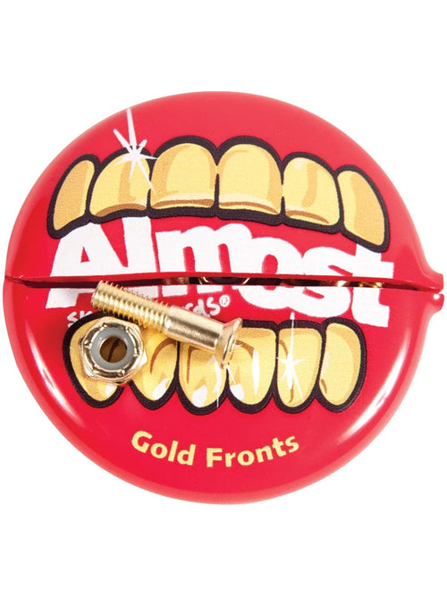 Almost Gold Front Hardware 1"