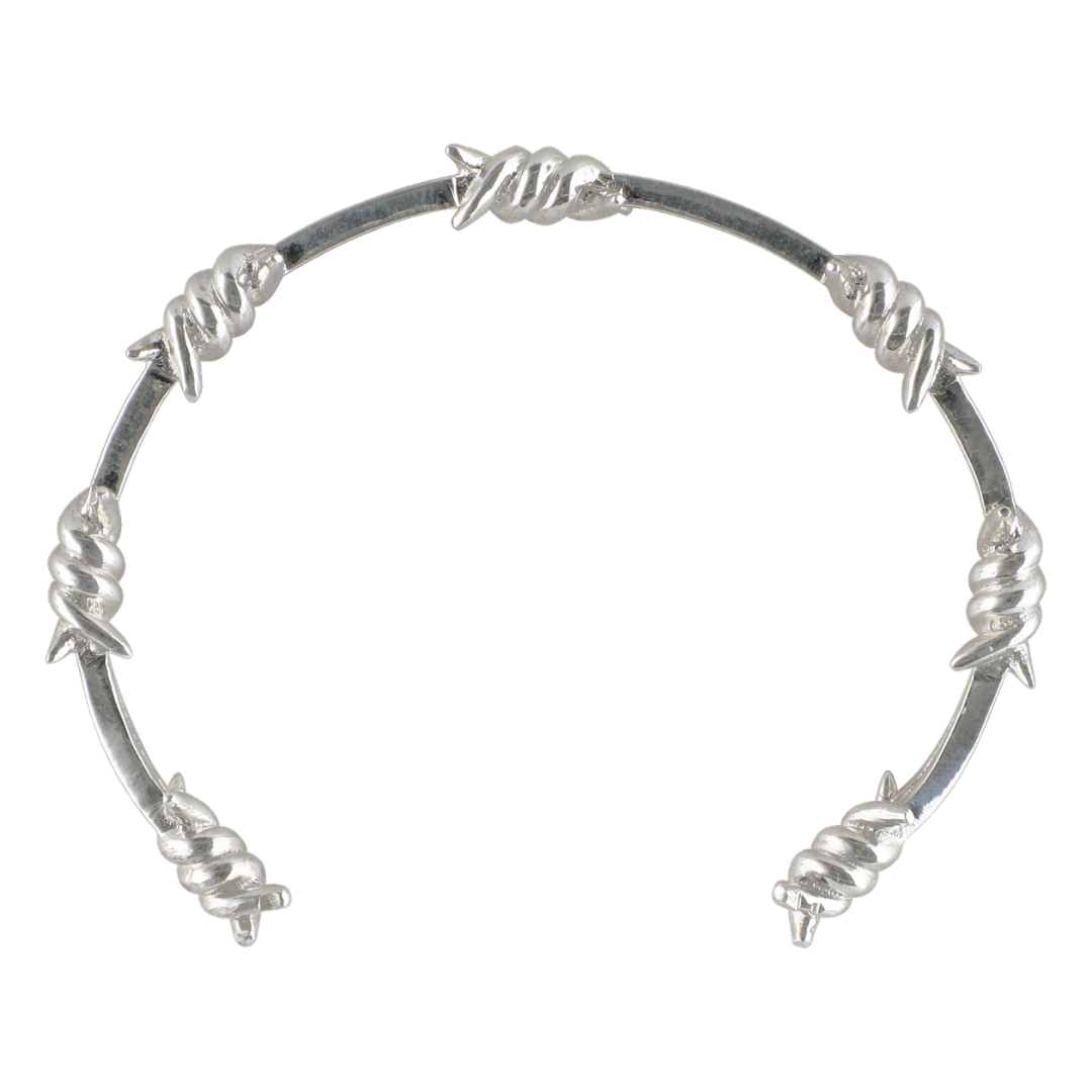 Barbed Santa Cruz Metal Bracelet
