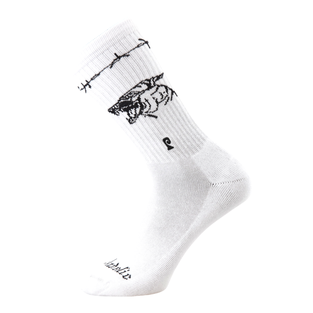 Beware Psocks - White