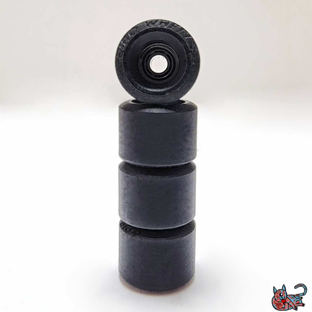 Piro Bowl Mini Fingerboard Wheels Black