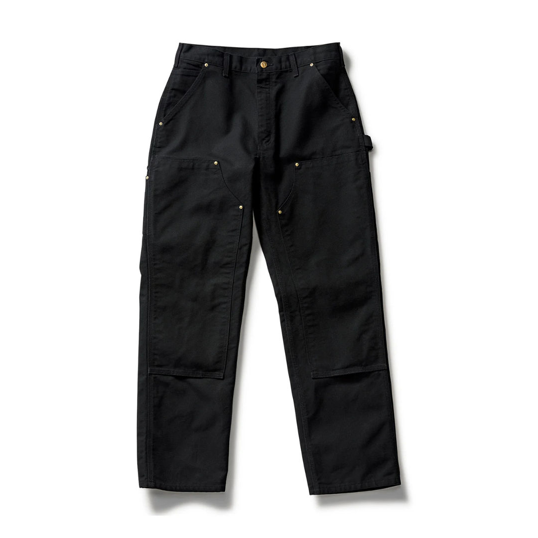 Loose Straight Double Knee Pant - B136