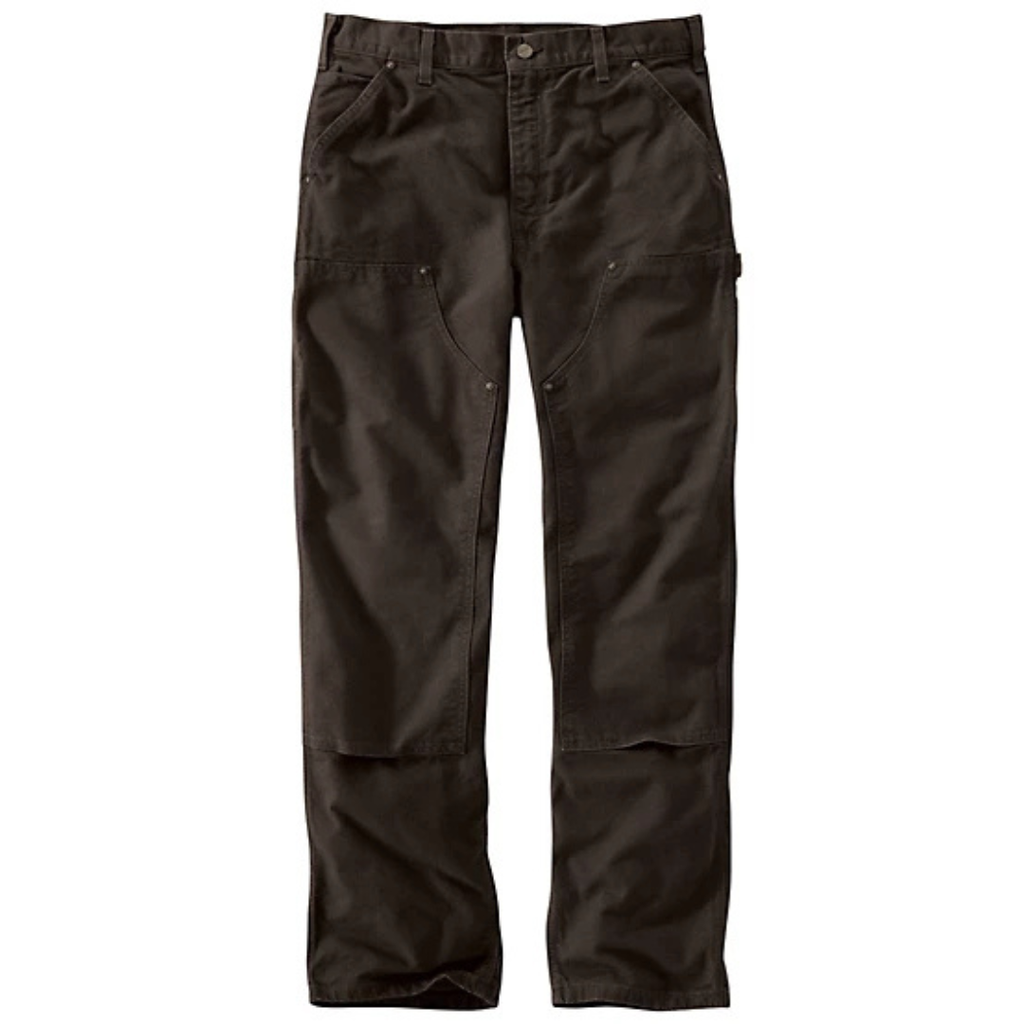 Loose Straight Double Knee Pant - B136