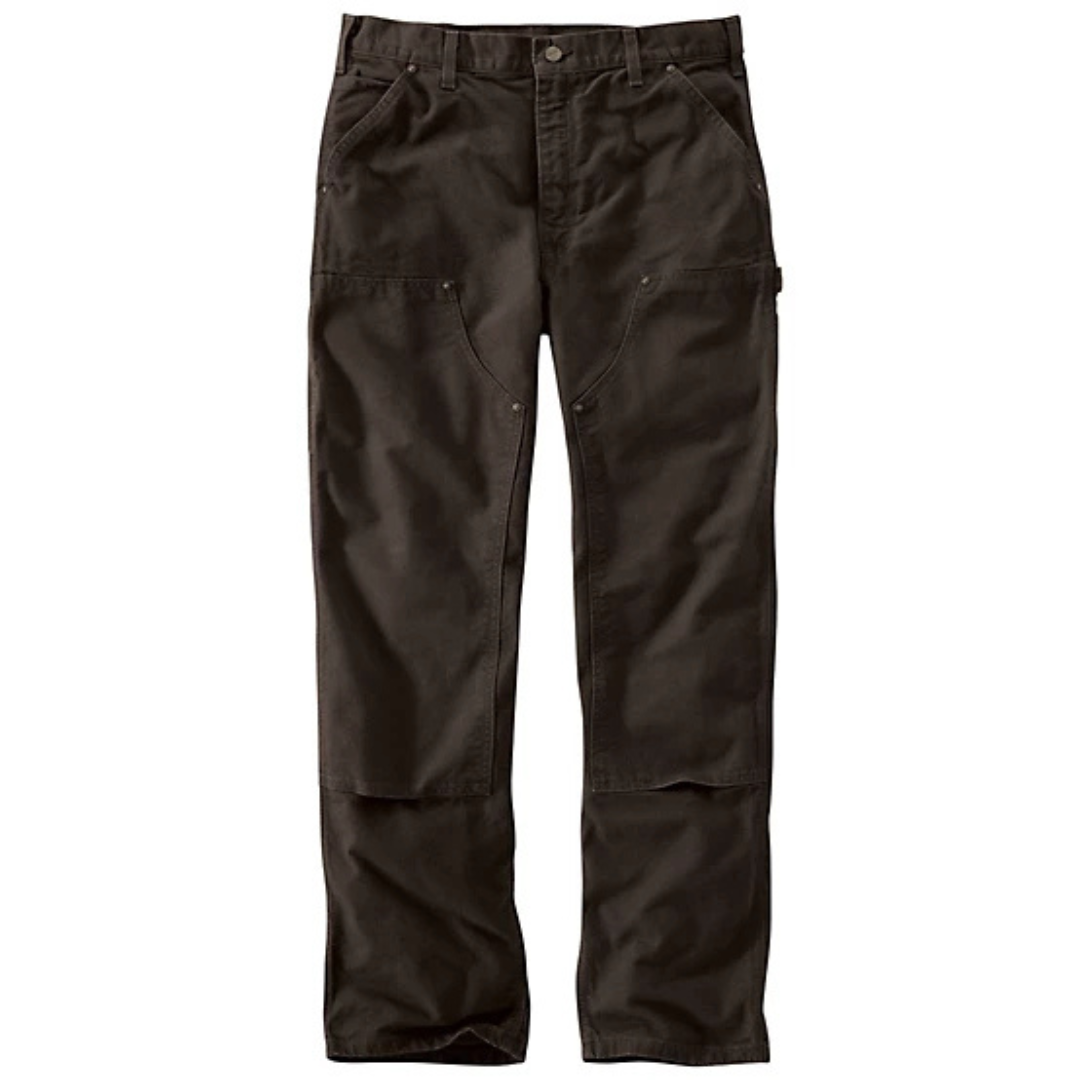 Loose Straight Double Knee Pant - B136