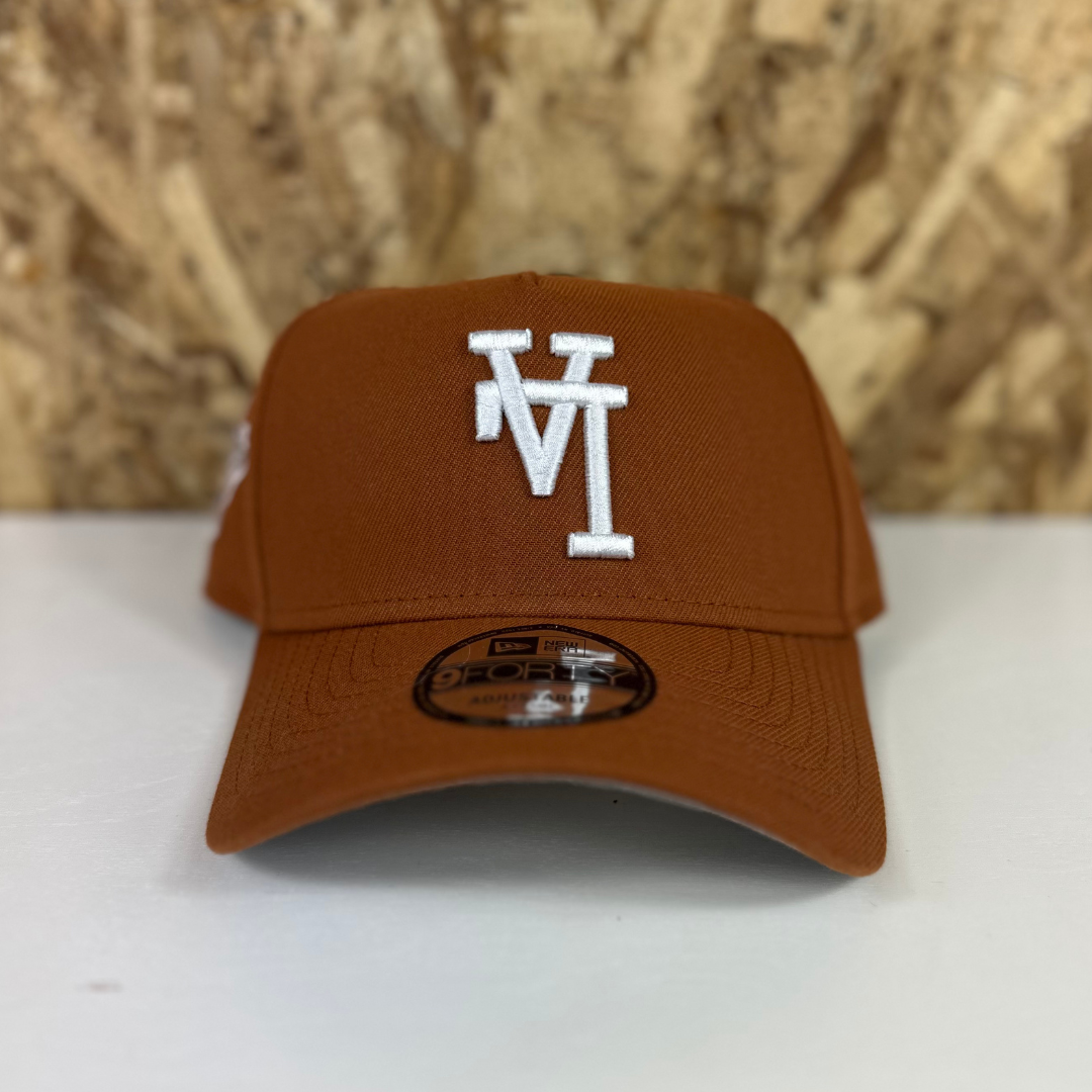 New Era A Frame 9Forty Upside Down Dodgers 1988 Series Brown