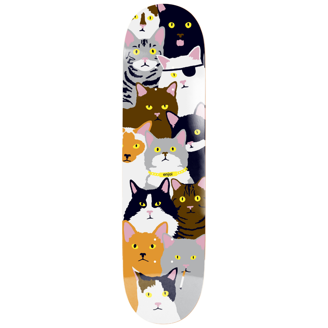 Enjoi Cat Collage R7 Deck - 8.25