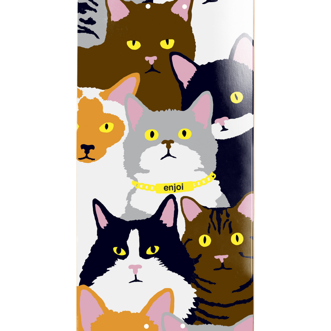 Enjoi Cat Collage R7 Deck - 8.25